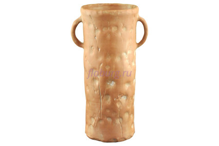 Ваза для цветов керамическая с поддоном Ботаника ваза цилиндр h30см  т3605