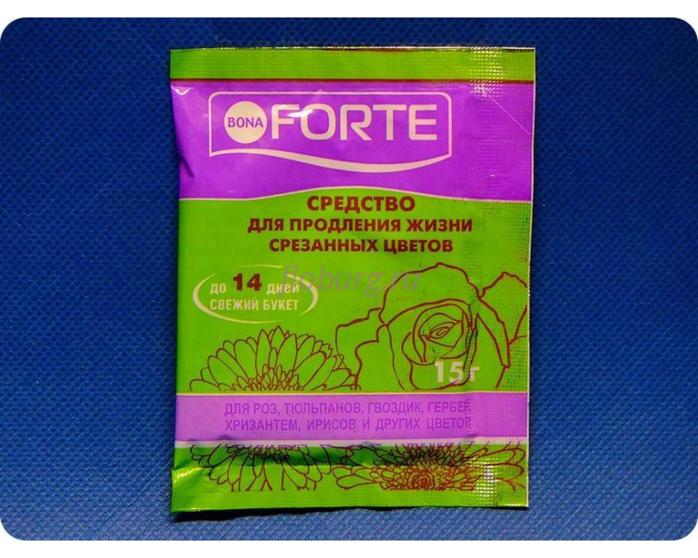 Средство Бона Форте (Bona Forte) для срезанных цветов 15 г