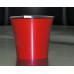 Кашпо пластиковое двойное без поддона «Арте красно-черный» 0,6л Э 246
